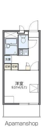 レオパレステナマント25の間取り写真