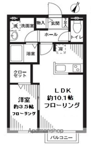 DCヘリオスの間取り写真