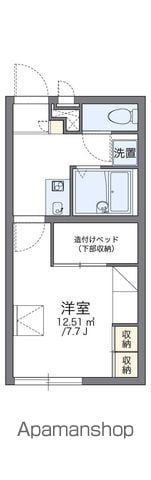 レオパレスグランシャリオT5の間取り写真