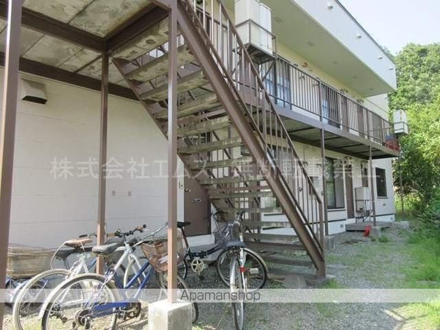 札幌市東西線 大谷地駅 徒歩12分 2階建 築42年の玄関写真