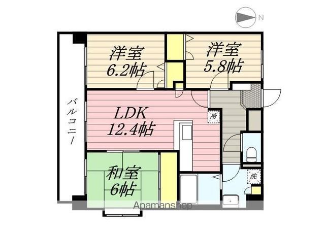 【ボヌール・ヴィー篠栗の間取り】