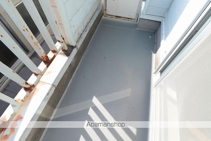 モンシャトー[1K/26.4m2]のバルコニー