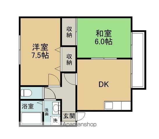 ヴェルジェ塚田の間取り写真