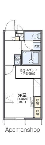 レオパレスFOREVERの間取り写真