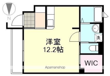アージュ[1R/33.88m2]の間取図