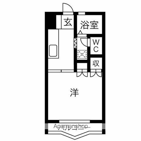 【岐阜市太郎丸北郷のマンションの間取り】