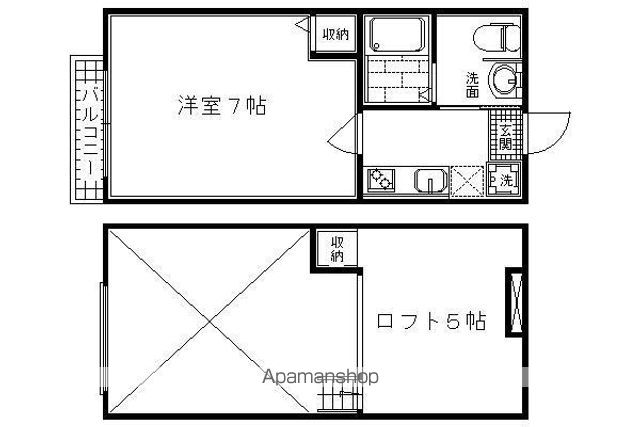 STABLE三条大宮の間取り写真