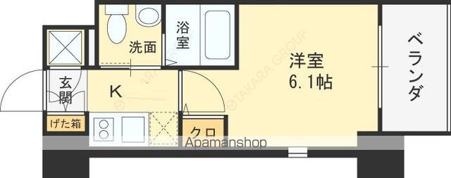 エスリード福島WESTの間取り写真
