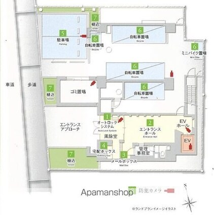 プレサンス千種アイル[1K/21.81m2]の共用部3
