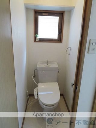 ブラウンハイム土居田[1K/24.8m2]のトイレ