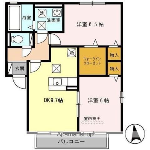 グレイス藤並 A棟の間取り写真