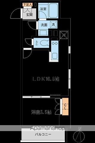レジデンス両国駅前の間取り写真