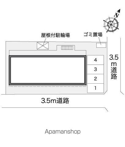 レオパレスサンピュア丸山 208 ｜ 千葉県鎌ケ谷市丸山２丁目2-4（賃貸アパート1K・2階・22.35㎡） その12