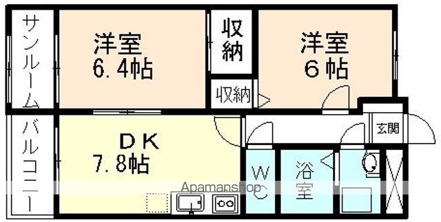 ロイヤルメゾンの間取り写真