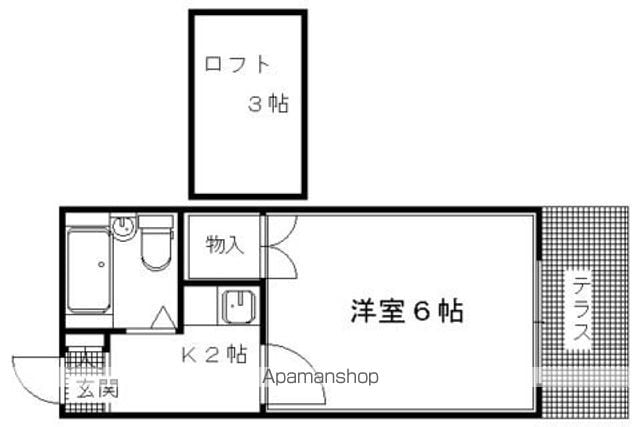 ピュア嵯峨野の間取り写真