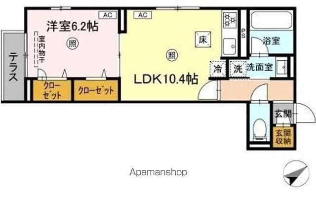 FORESTELLA登戸の間取り写真