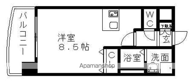 プレサンス名古屋駅前ヴェルロードの間取り写真