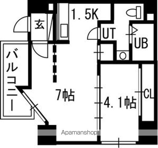 SーFORT北円山の間取り写真