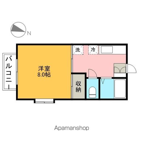 福富ハイツの間取り写真