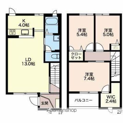 ＭａｓｔＴｏｗｎ三本柳Ⅱ[3LDK/81.69m2]の間取図