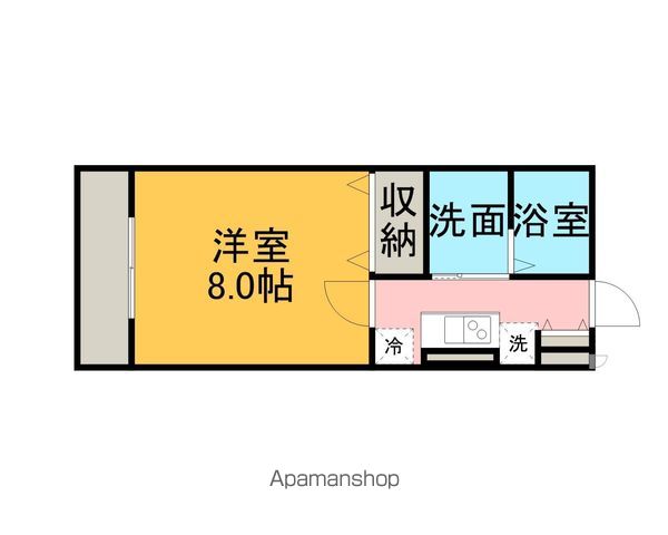 ハイツ山王 IIIの間取り写真