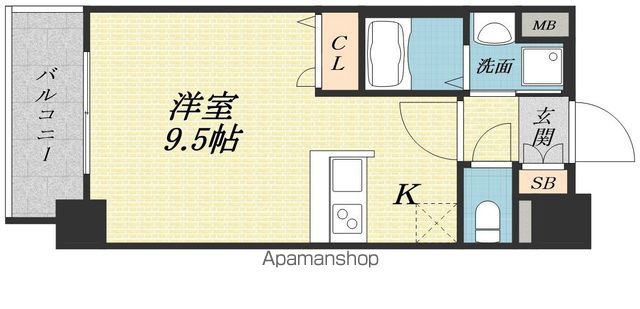 プレサンス新大阪クレスタの間取り写真