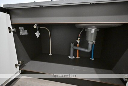 東京都目黒区東山２丁目[1K/25.44m2]のキッチン2