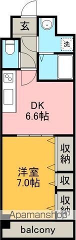 フローラの間取り写真