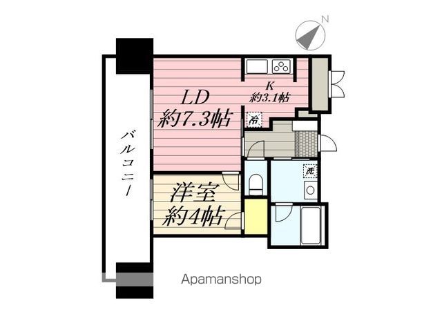 RJRプレシア天神サウスの間取り写真