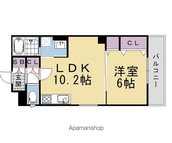 クリエオーレ滝ノ町の間取り写真