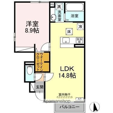 NATURA大門の間取り写真