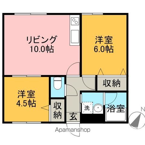 アルファ21の間取り写真