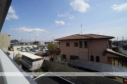 エヌステージジェイアール新白岡駅前[1K/22.48m2]のバルコニー