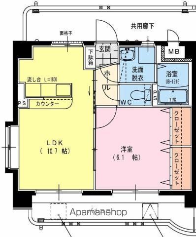 ぴゅあグリーンの間取り写真