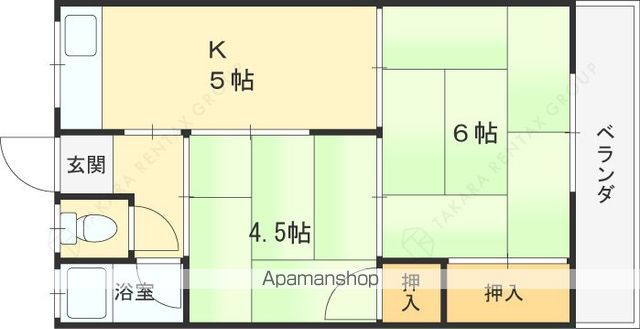 菊地マンションの間取り写真