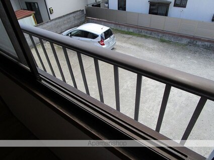 ハイツ光陽[1K/26.5m2]のバルコニー