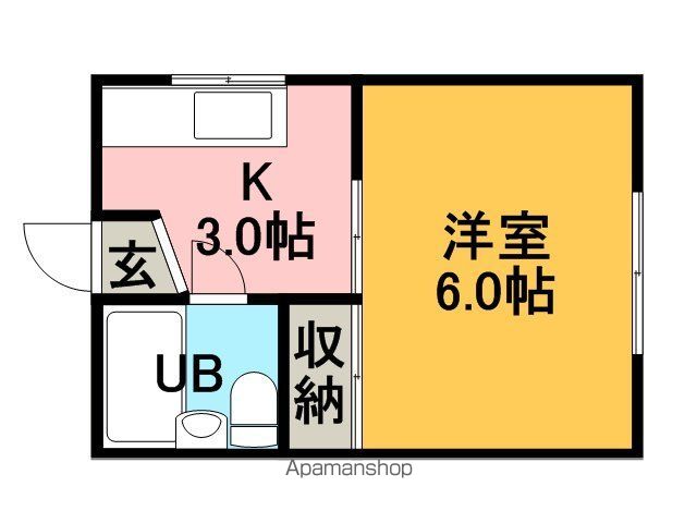 ヌーベルバーグ桂岡の間取り写真
