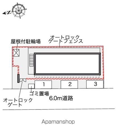 レオパレスウィステリア 106 ｜ 千葉県千葉市花見川区検見川町５丁目2301-1（賃貸アパート1K・1階・20.28㎡） その18