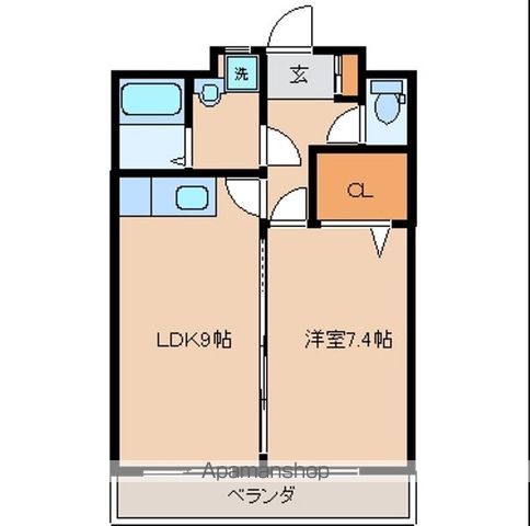 アレグロの間取り写真