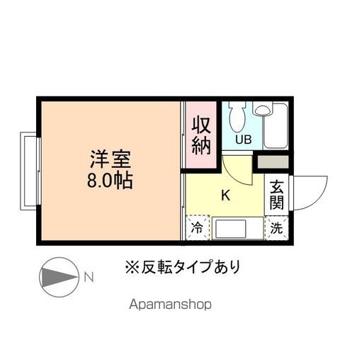 ベアハイムの間取り写真