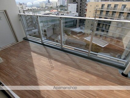 広島県広島市中区平野町[2LDK/66.58m2]のバルコニー