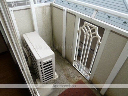 グランエクレール[1K/21m2]のバルコニー