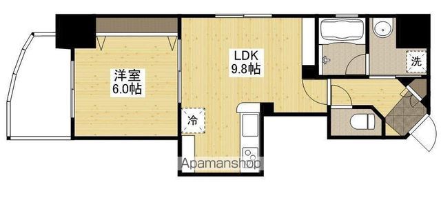 ラブリエ舟入中町の間取り写真