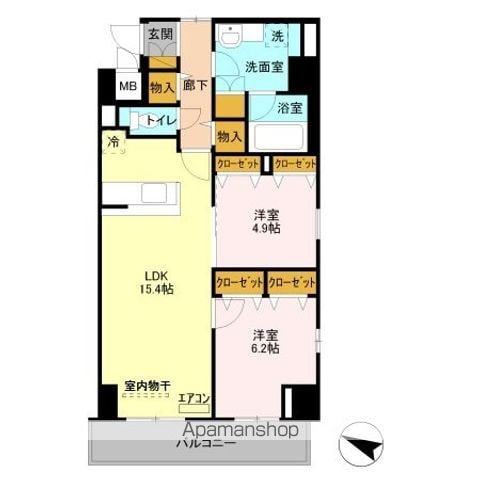 GRAN COURT YONOの間取り写真