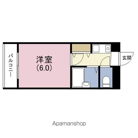 メゾンイシケンの間取り写真