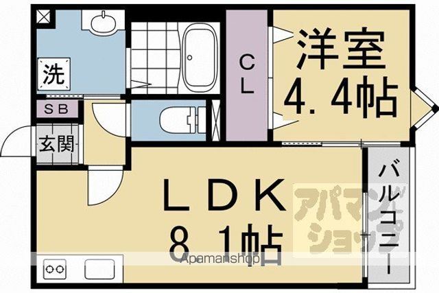 REGIES京都梅小路の間取り写真