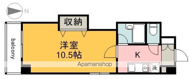 ハウスエーヌ西十日市の間取り写真