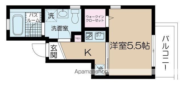 フォレストバレー豊町の間取り写真