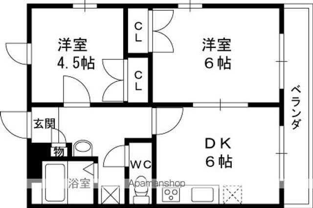 レオパレスKOBATAの間取り写真