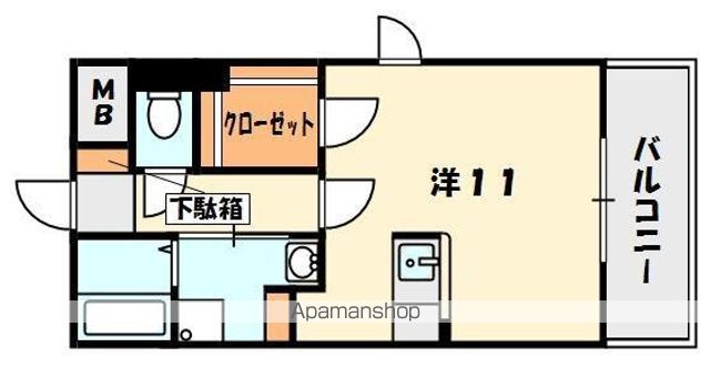グランシャリオ長尾2の間取り写真